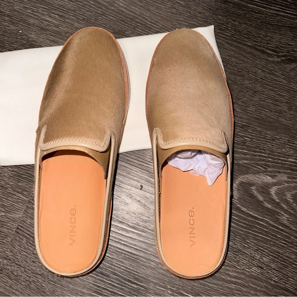 Price Firm - VINCE Calf Hair Flats